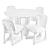 Bling Bling Dining Set: Franceschini x CB2 3D model small image 5