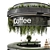 Modern Coffee Reception Desk Plants 3D model small image 2