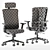 Ergonomic Highback Office Chair 3D model small image 5