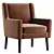  sleek Jude Armchair design 3D model small image 2
