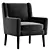  sleek Jude Armchair design 3D model small image 3