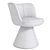 Modern Flair O Chair Design 3D model small image 4