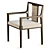 Stylish Mont Dining Chair Design 3D model small image 4