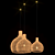 Rattan Pendant Light, Multiple Sizes 3D model small image 4