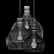 Rattan Pendant Light, Multiple Sizes 3D model small image 6