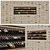 Elegant Wine Cellar Display Stand 3D model small image 1