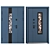 Olimpia Glass Metal Entrance Door 3D model small image 3