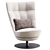 Modern Designer DS_262 Armchair 3D model small image 7