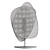 Ravdna Tab Modern Table Lamp 3D model small image 2