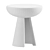 Elegant Alina Side Table Showcase 3D model small image 2
