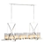  3D Summit Model Chandelier 3D model small image 1