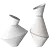 Abstract Ceramic Vases Set 3D model small image 2