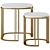 Modern Minimalist Side Table TARTU 3D model small image 2