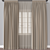 Multi-Format Curtain Model Kit 3D model small image 1