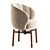 VUELTA FD Swivel Chair: Modern Design Elegance 3D model small image 3