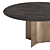 Elegance Marble Round Dining Table 3D model small image 3