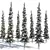 Winter Taiga Spruce (20m) 3D model small image 3