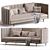 Modern Elegance Torii Sofa: Minotti 3D model small image 1