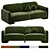 Balzac Paris X LRI Sofa 3D model small image 1
