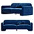 Balzac Paris X LRI Sofa 3D model small image 2