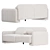Balzac Paris X LRI Sofa 3D model small image 3