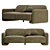 Balzac Paris X LRI Sofa 3D model small image 4