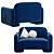 Balzac Paris X LRI Chair: 5 Texture Options 3D model small image 5