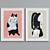 Modern Cat Picture Frame Set 3D model small image 2