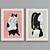 Modern Cat Picture Frame Set 3D model small image 4