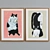 Modern Cat Picture Frame Set 3D model small image 5