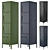  Scandinavian Style Tall Cabinet 3D model small image 1