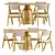  Deephouse Kardiff Dining Chair 3D model small image 1