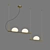 Eurosvet Stair Pendant Light 3-Lamp 3D model small image 2