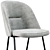 Modern Chic Duna Stool 9377 3D model small image 3