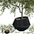 Modern Decorative Tree Set 3 3D model small image 4