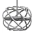 Modern Crystal Pendant Light 3D model small image 3