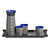 Ornamented Sake Set 3D model small image 2