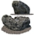 Landscape Stone Set for Park 3D model small image 3