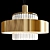 Italian Opulence Suspension Light 3D model small image 2