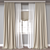 Versatile 3D curtain model 3D model small image 1