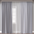 Luxury Curtain 3D Model 3D model small image 1