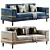 Luxurious FH 7166 Sofa Set 3D model small image 2