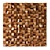 Chamcha Wood Block Wall Art 3D model small image 1