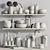 High-Quality Kitchen Accessories Set 3D model small image 4