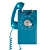 Vintage Smooth Retro Telephone 3D model small image 1