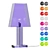 Silhouett 66 Acrylic Table Lamp 3D model small image 4