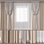 Versatile 3D Curtain Model: Vray Corona 3D model small image 1