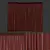 Curtains & Tulle Fabric Collection 3D model small image 6