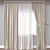 Window Curtain 3D Model 3D model small image 1