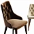 Elegant Wooden Chair 2015 Model 3D model small image 4